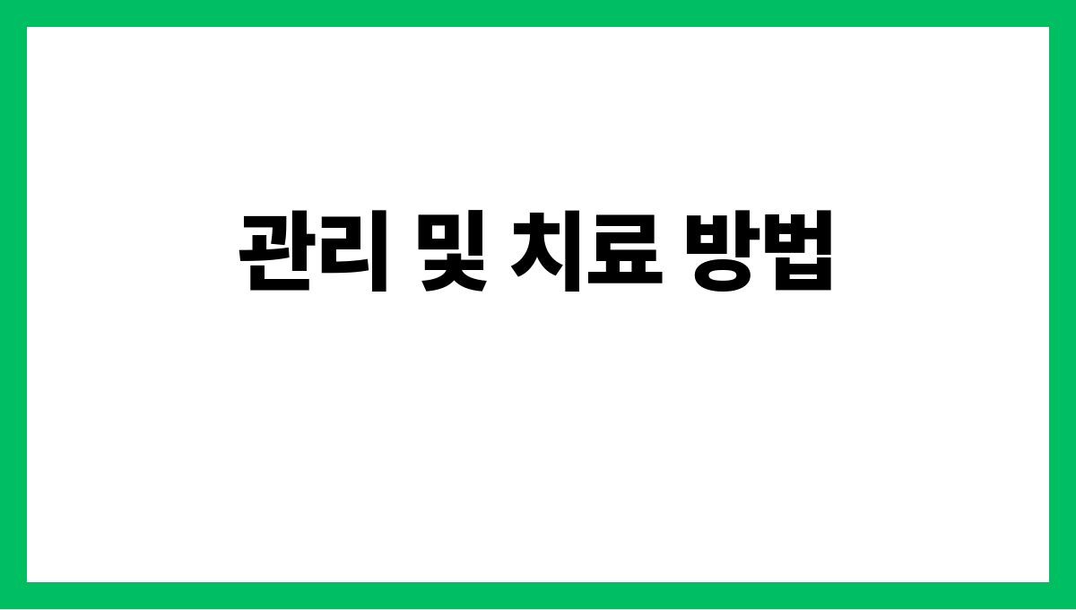 건조증 및 피부 질환 관리 및 치료 방법